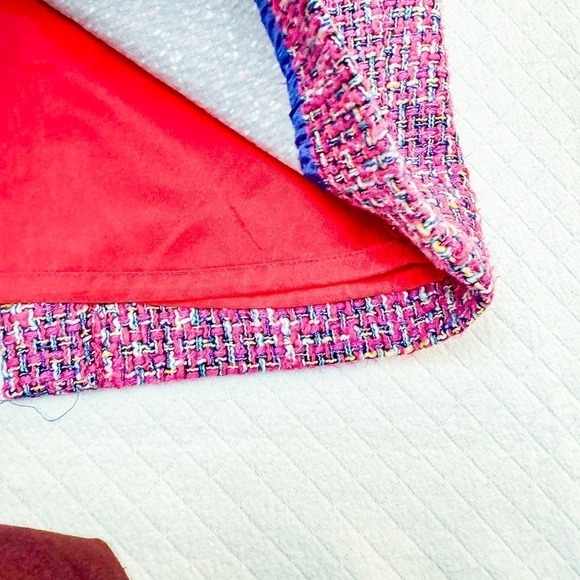 J. Crew Woven Knit Pencil Skirt Italian Fabrics Size 4 - Picture 7 of 7